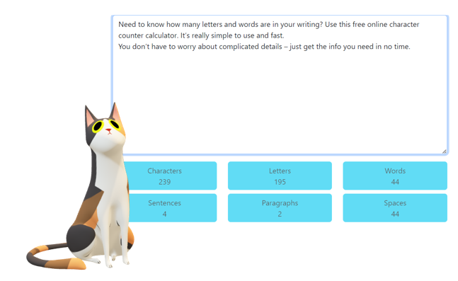 Free Online Character Counter and Frequency Counter