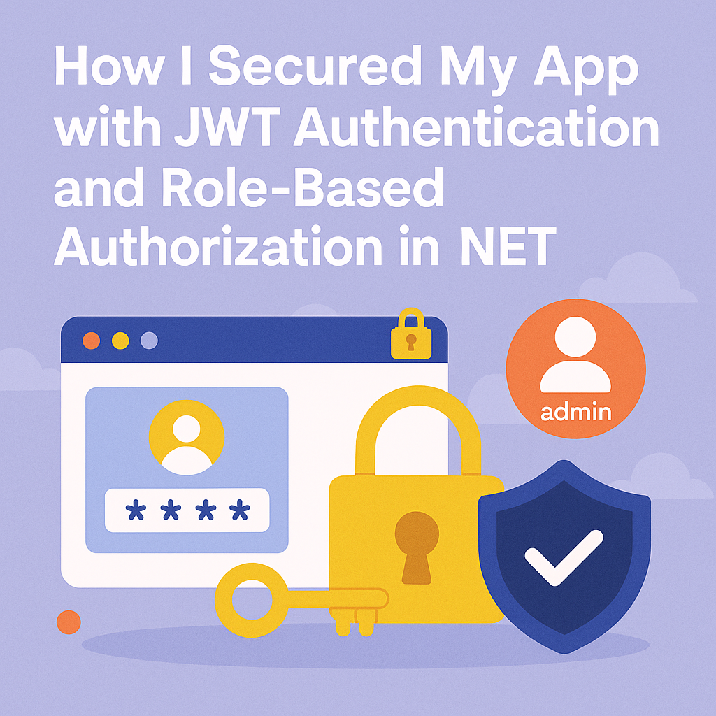 How I Secured My App with Authentication and Authorization in .NET 1 Secured My App with Authentication and Authorization